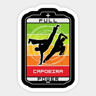 capoeira artes marciais afro-brasileiras Sticker